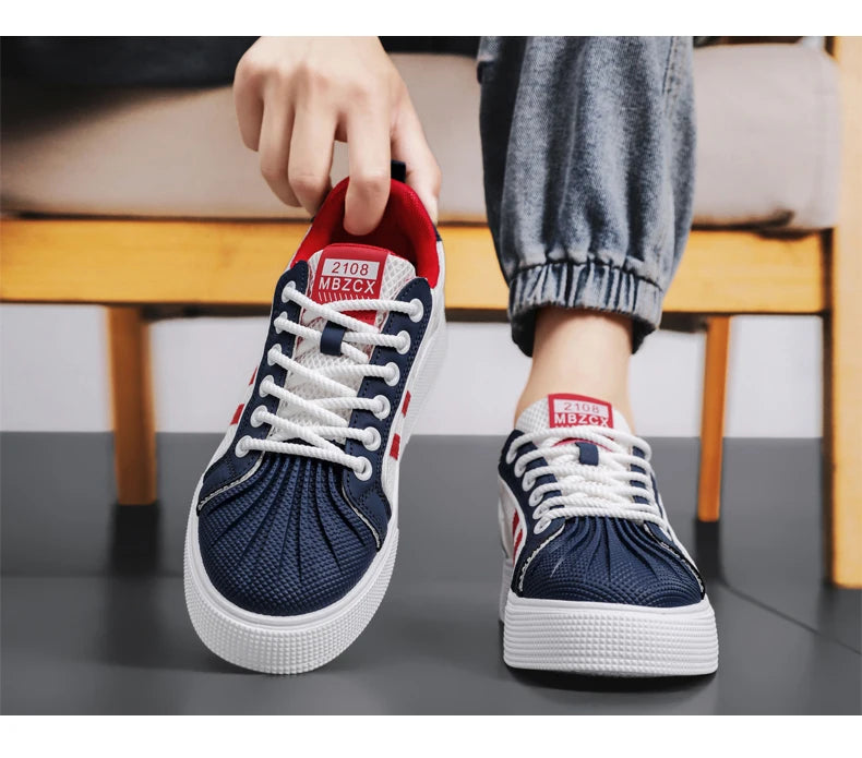 Shoes For Men Sports Sneakers - Trainers Free Shipping Street Style Four Seasons Shoes Skateboard Shoes
