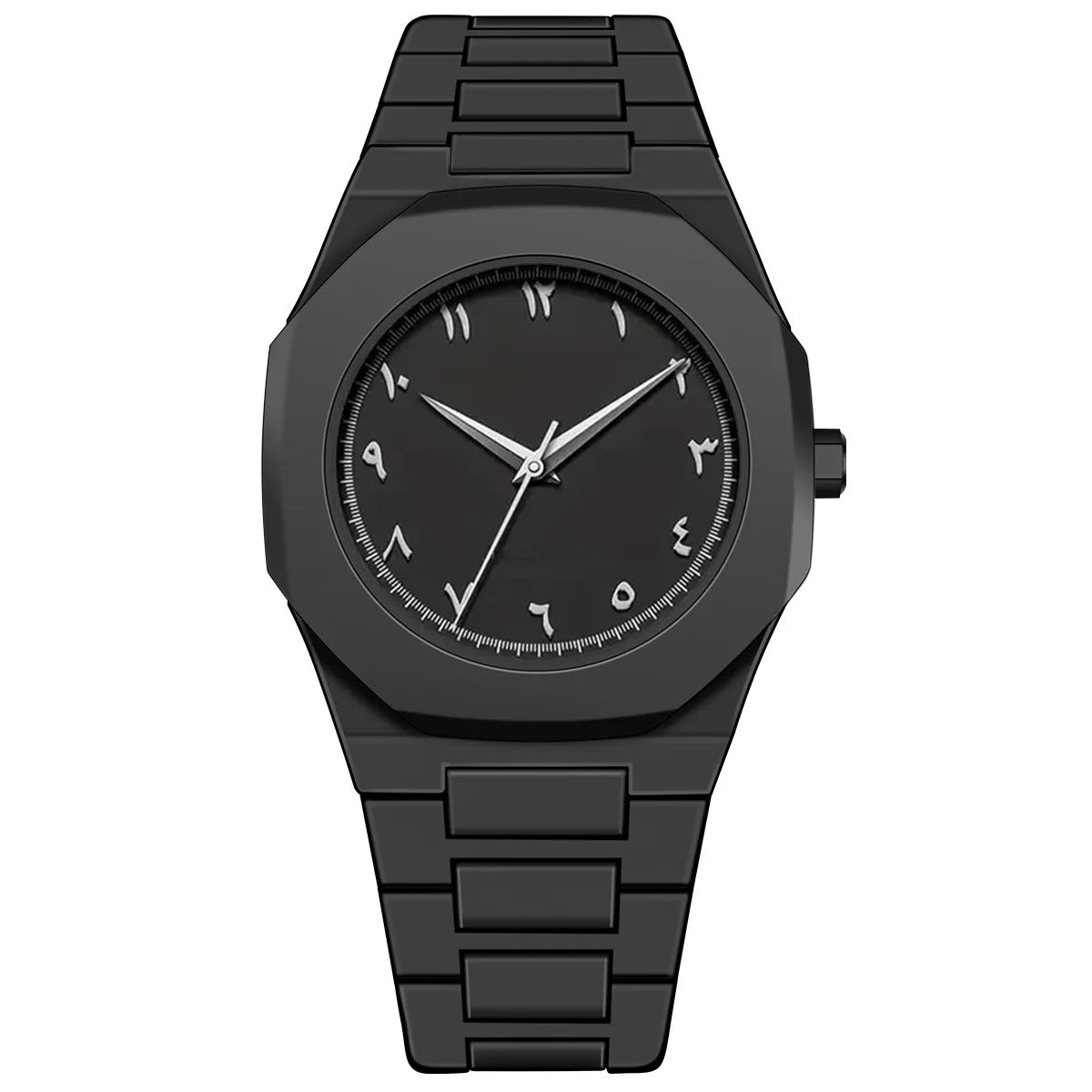 Modern Minimalist Men's Aura Watch Arabic Numeral Dial