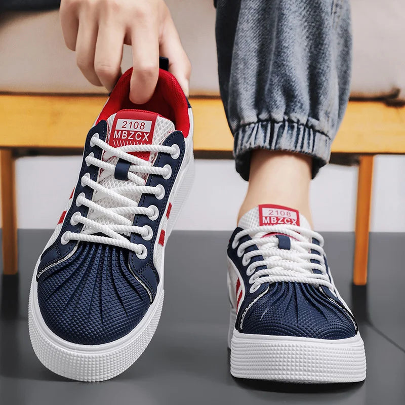 Shoes For Men Sports Sneakers - Trainers Free Shipping Street Style Four Seasons Shoes Skateboard Shoes