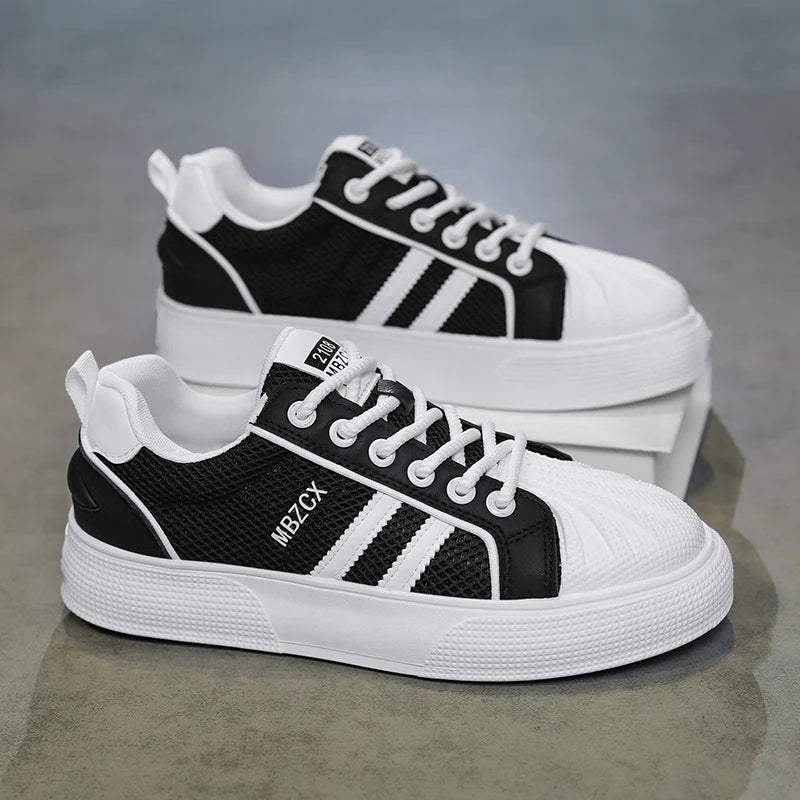 Shoes For Men Sports Sneakers - Trainers Free Shipping Street Style Four Seasons Shoes Skateboard Shoes