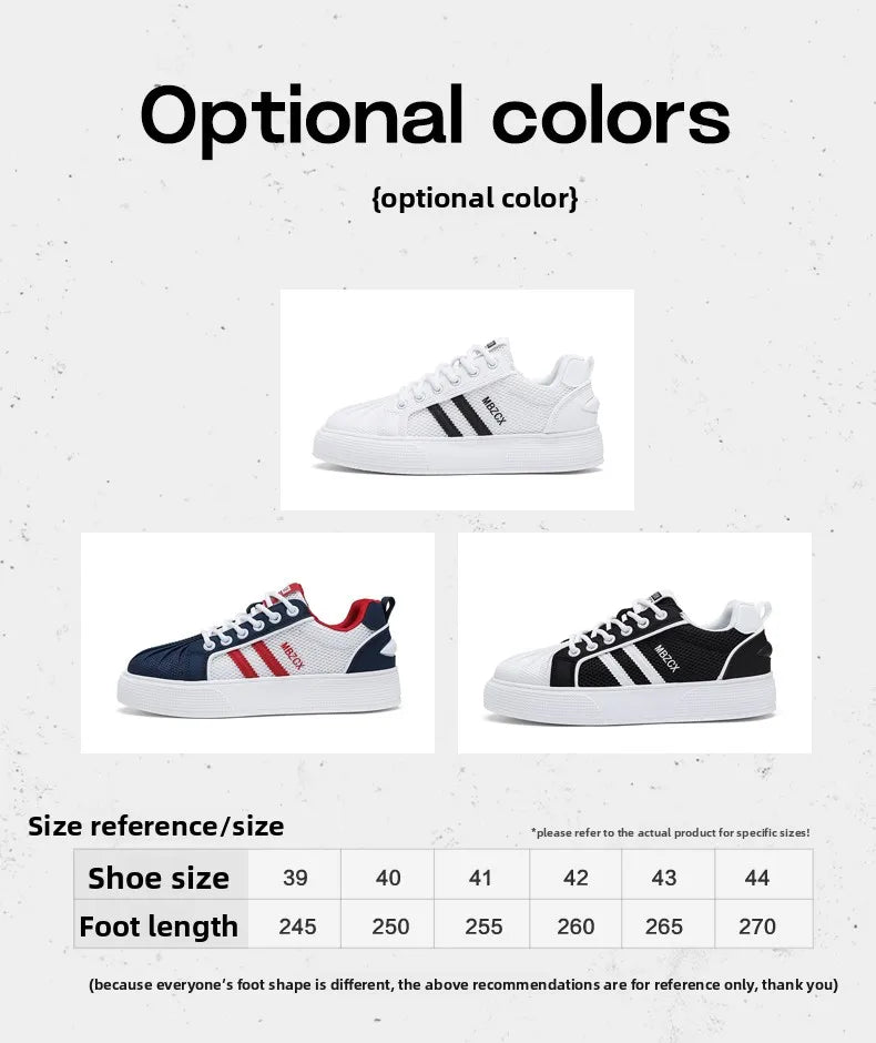 Shoes For Men Sports Sneakers - Trainers Free Shipping Street Style Four Seasons Shoes Skateboard Shoes