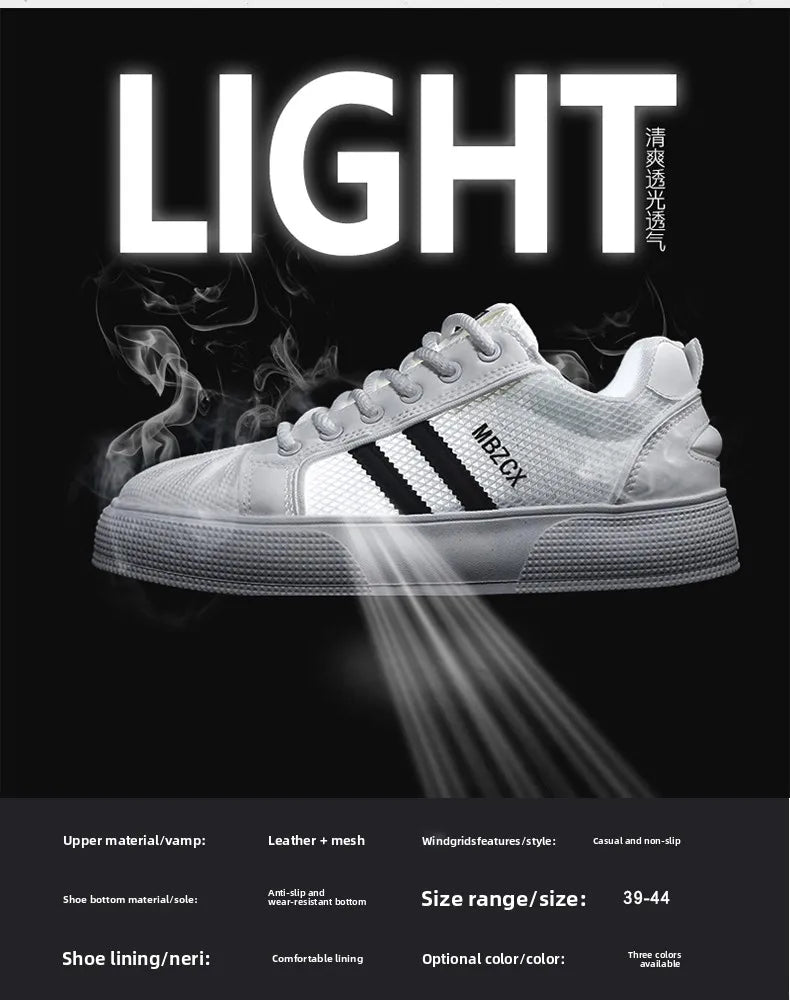 Shoes For Men Sports Sneakers - Trainers Free Shipping Street Style Four Seasons Shoes Skateboard Shoes