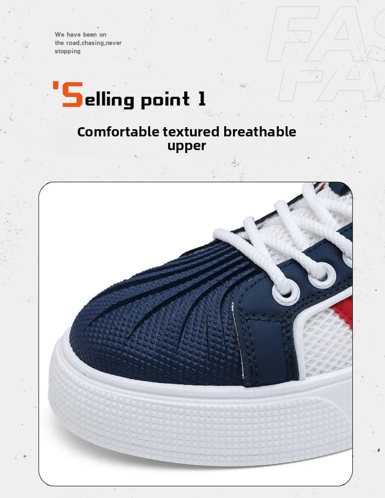 Shoes For Men Sports Sneakers - Trainers Free Shipping Street Style Four Seasons Shoes Skateboard Shoes
