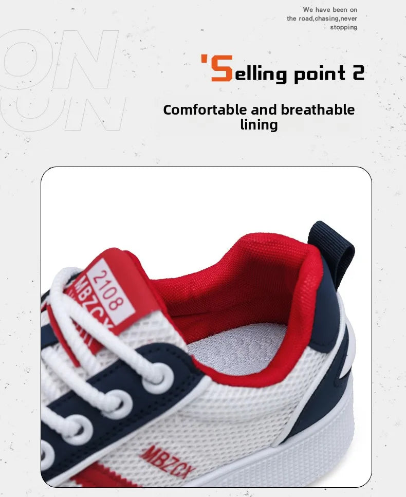 Shoes For Men Sports Sneakers - Trainers Free Shipping Street Style Four Seasons Shoes Skateboard Shoes