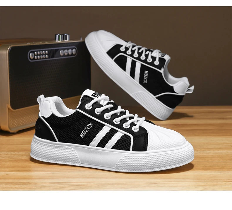 Shoes For Men Sports Sneakers - Trainers Free Shipping Street Style Four Seasons Shoes Skateboard Shoes