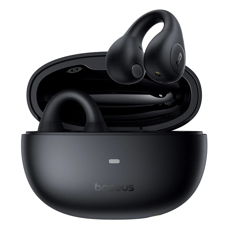 Baseus AirGo AS01 Ear clip Earphones Bluetooth 5.3 Wireless Earphone 2-MIc ENC HD Call Noise Reduction Headphones Sports Earbuds