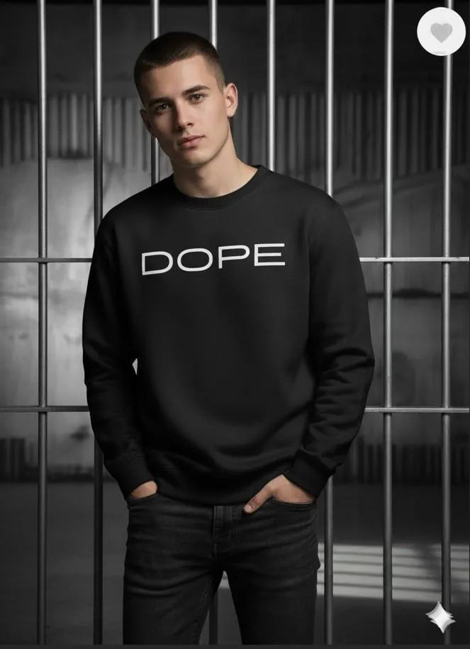 French Terry Round Neck Sweatshirt