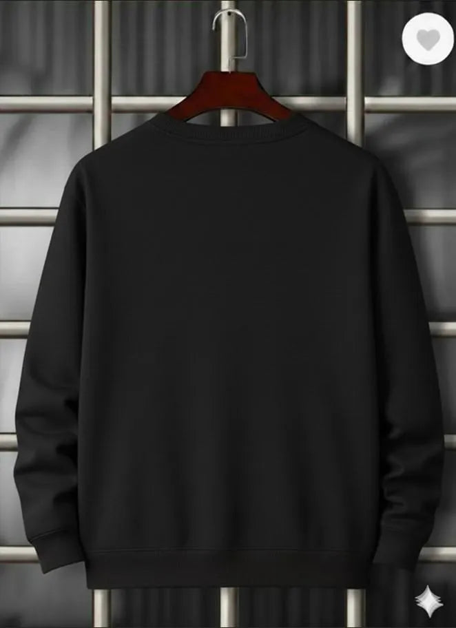 French Terry Round Neck Sweatshirt