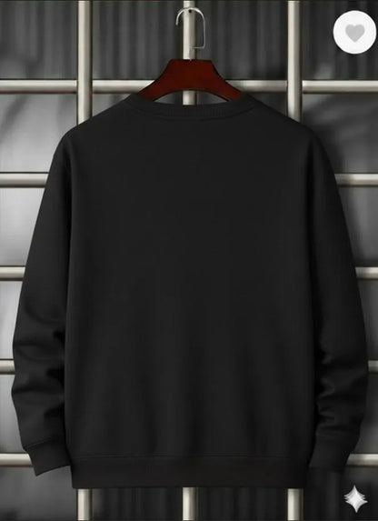 French Terry Round Neck Sweatshirt