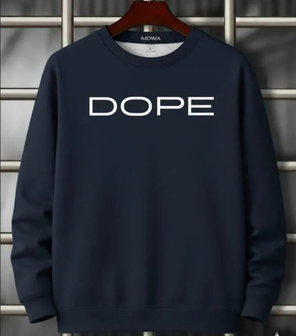 French Terry Round Neck Sweatshirt
