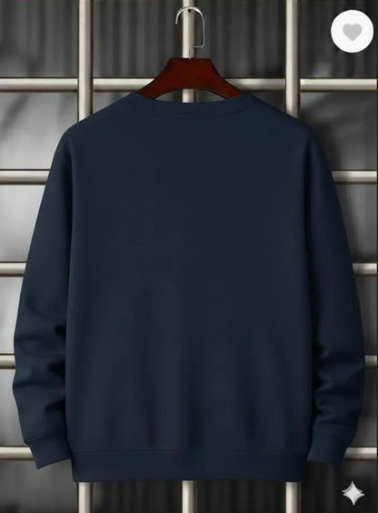 French Terry Round Neck Sweatshirt