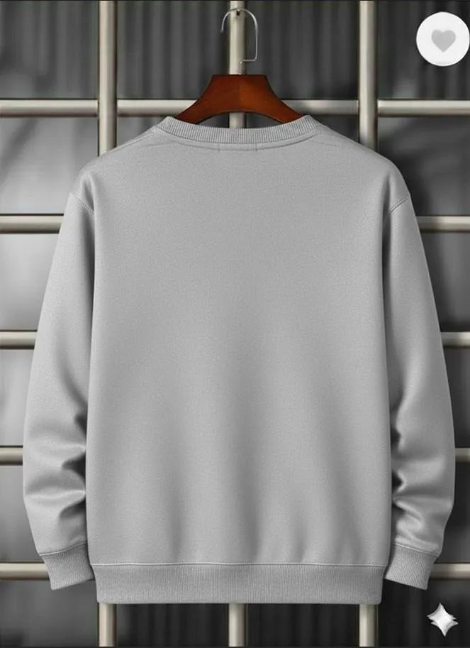 French Terry Round Neck Sweatshirt