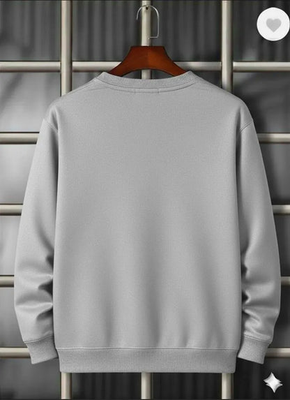 French Terry Round Neck Sweatshirt
