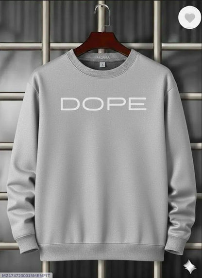 French Terry Round Neck Sweatshirt