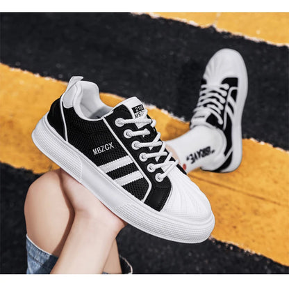 Shoes For Men Sports Sneakers - Trainers Free Shipping Street Style Four Seasons Shoes Skateboard Shoes