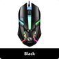 Limei S1 E Sports LED Luminous Backlit Wired Mouse USB Wired For Desktop Laptop Mute Office Computer Gaming Mouse