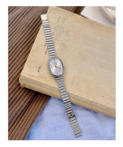 1pc New Fashionable Women's Watch With Gold Bracelet, Vintage & Luxury Ins Style, Elegant & Versatile Quartz Watch ladies watch
