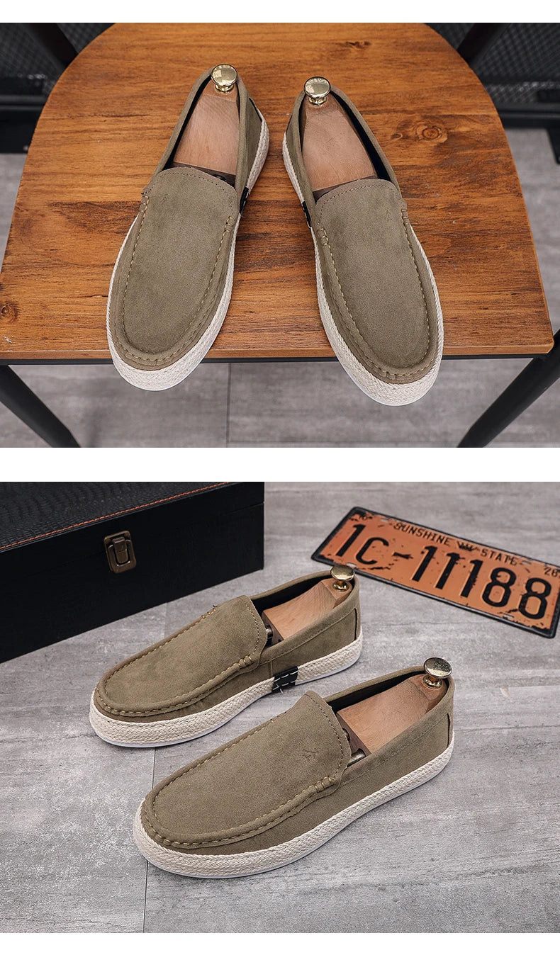 Shoes For men Summer Breathable One Foot Men Casual Shoes Low Cut Comfortable Walking Shoes Sneakers