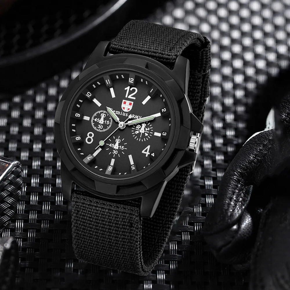 2023 Fashion Men Watches Luxury Brand Fashion Mens Quartz Watch Luminous Hands Male Clock Big Dial Waterproof Man Wristwatch