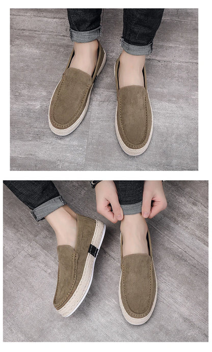 Shoes For men Summer Breathable One Foot Men Casual Shoes Low Cut Comfortable Walking Shoes Sneakers