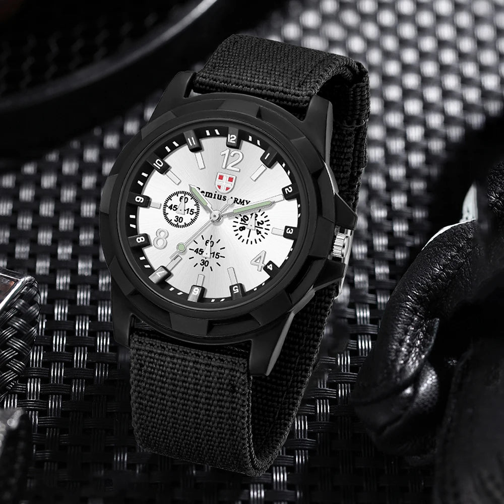 2023 Fashion Men Watches Luxury Brand Fashion Mens Quartz Watch Luminous Hands Male Clock Big Dial Waterproof Man Wristwatch