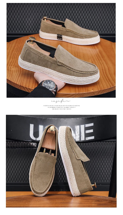 Shoes For men Summer Breathable One Foot Men Casual Shoes Low Cut Comfortable Walking Shoes Sneakers