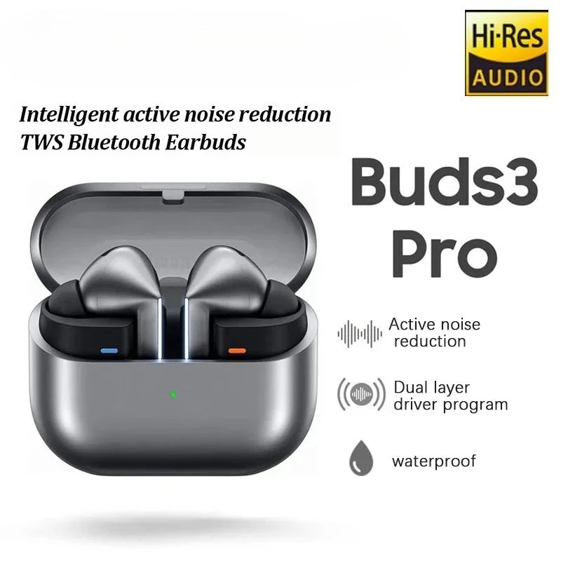 Buds 3 Pro auriculares inalámbricos con Bluetooth sonido HiFi auriculares con reducción de ruido de baja latencia auriculares