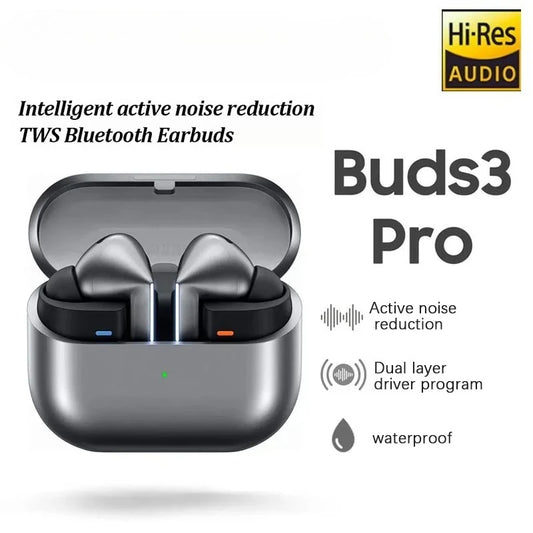 Buds 3 Pro auriculares inalámbricos con Bluetooth sonido HiFi auriculares con reducción de ruido de baja latencia auriculares