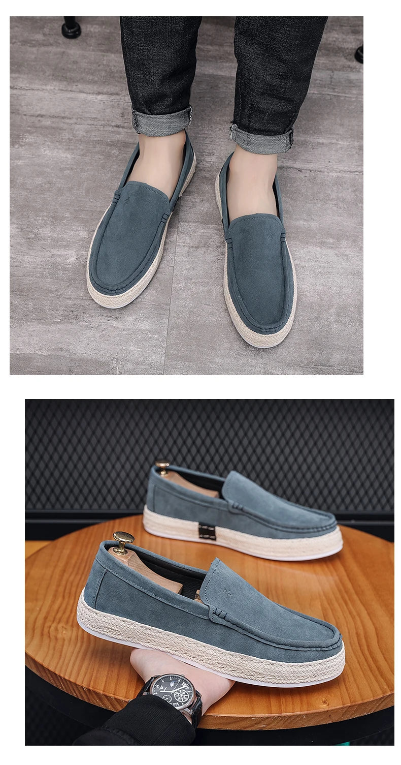 Shoes For men Summer Breathable One Foot Men Casual Shoes Low Cut Comfortable Walking Shoes Sneakers