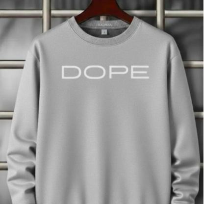 French Terry Round Neck Sweatshirt