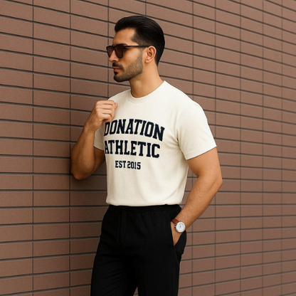 Men’s Cotton Printed Round Neck T-Shirt